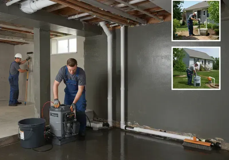 Basement Waterproofing and Flood Prevention process in Windsor, VA